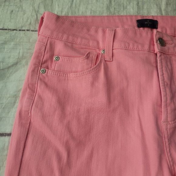 NYDJ Pink Ankle Jeans Size 10 NWT - Picture 5 of 7